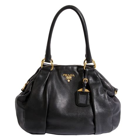 prada gold purse|black leather prada purse.